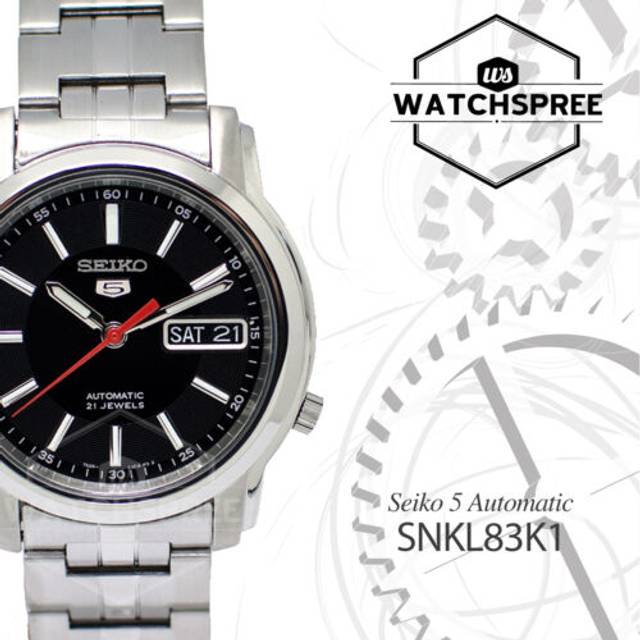 Seiko 5 Automatic 21 Jewels SNKL86 SNKL86K1 SNKL86K Men&#39;s Watch