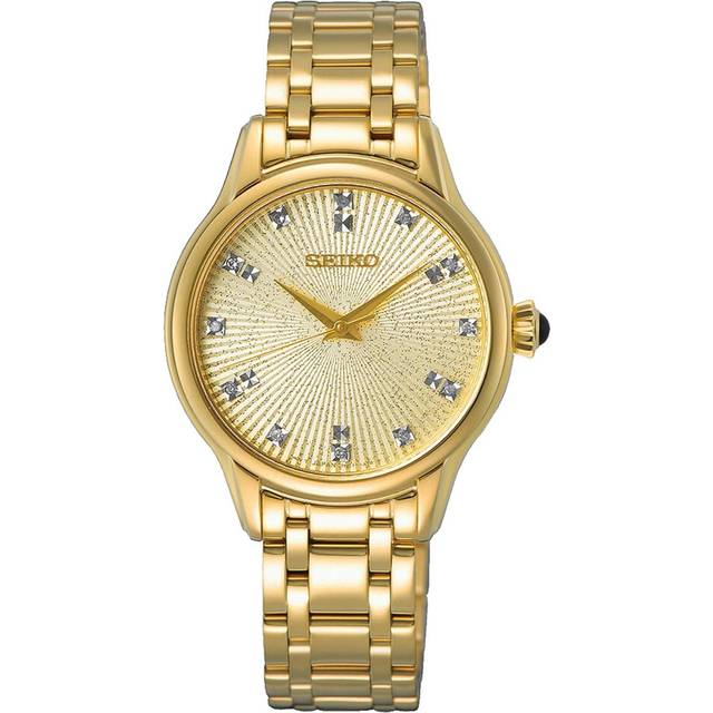 Seiko Ladies Diamond Set Dial Luxury Watch SRZ552P1