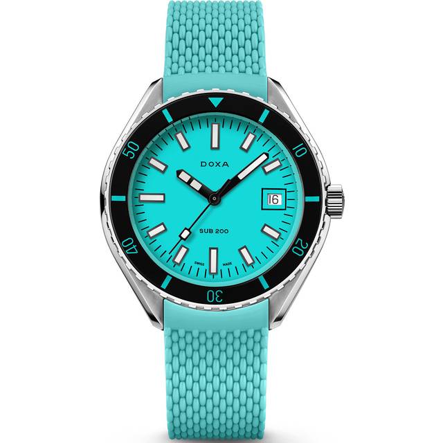Doxa Sub 200 Aquamarine Rubber