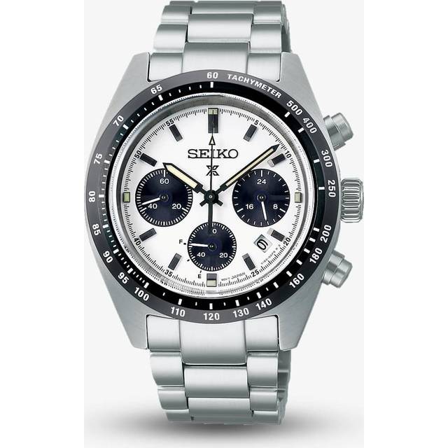 Seiko Mens Prospex Speedtimer Solar 1969 Recreation Watch SSC813P1 - Multi-Coloured