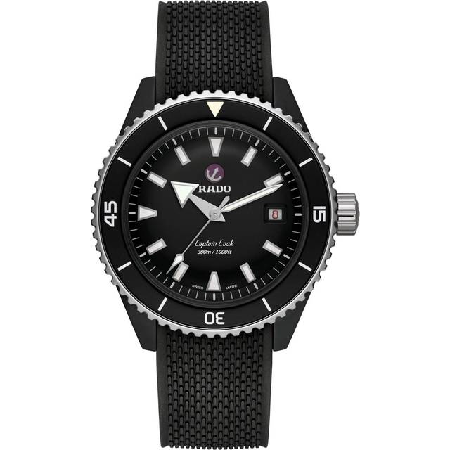 Rado Captain Cook 43mm High-Tech Ceramic Diver Automatic Men’s Watch