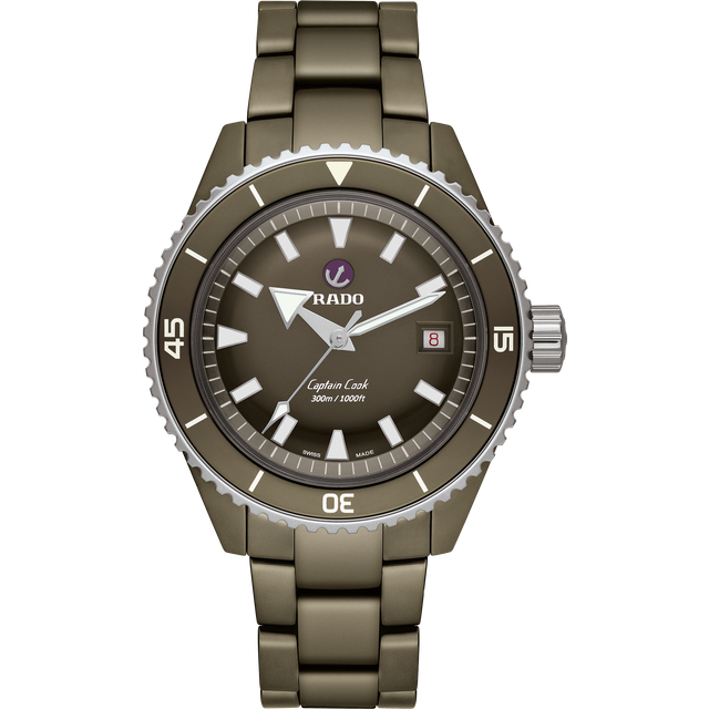 Rado Watch Captain Cook High Tech Ceramic Diver D