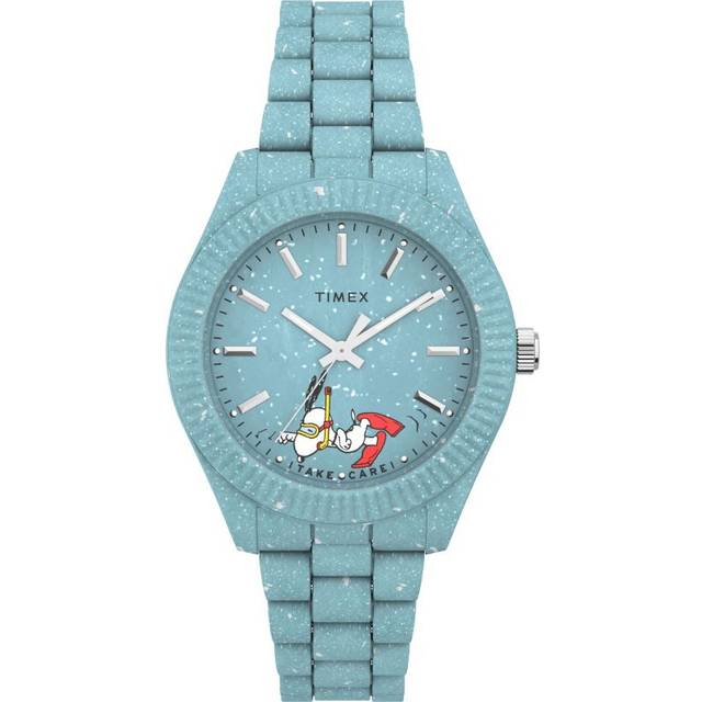 Timex Women's Waterbury Ocean X Peanuts Snoopy Bracelet Watch Tw2v53200