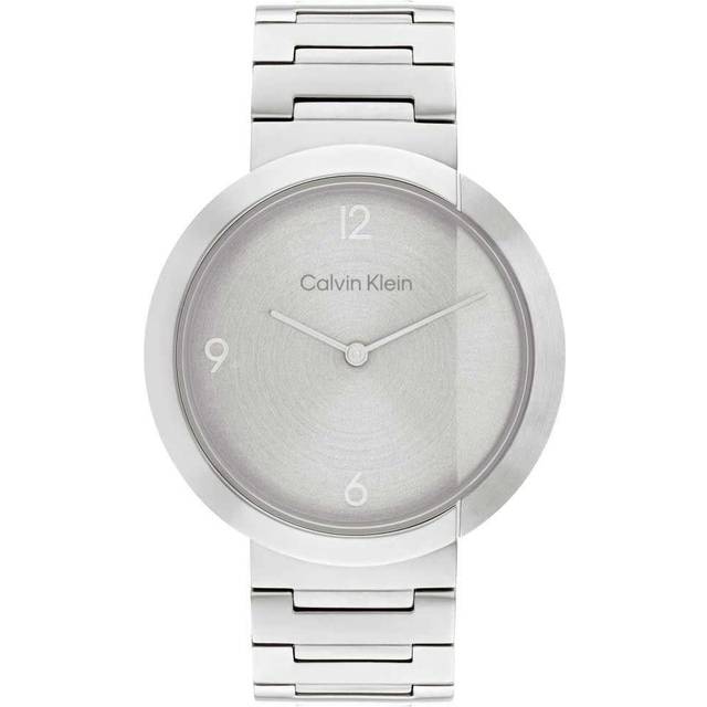 Calvin Klein Eccentric 25200289 - Dam - 38 mm - Analogt - Quartz - Mineralglas - Silver (16 mm)