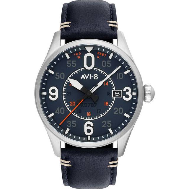 AVI-8 AV-4090-02 Spitfire Automatik Herrenuhr 42mm 5ATM