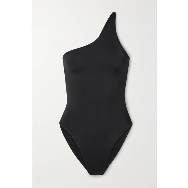 Norma Kamali One Shoulder Mio Swimsuit in Black - Black. Size XS (also in ). (XS)