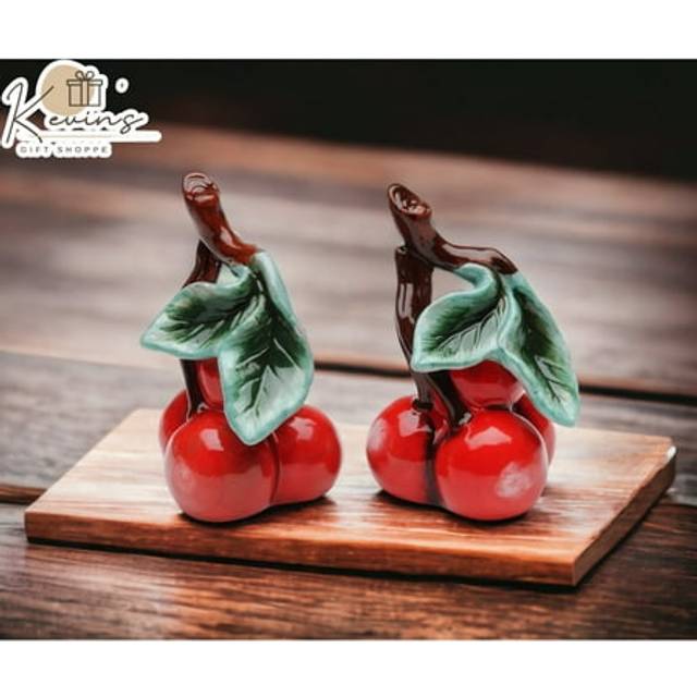Maraschino cherry cherries Salt & Pepper Shaker SP Set