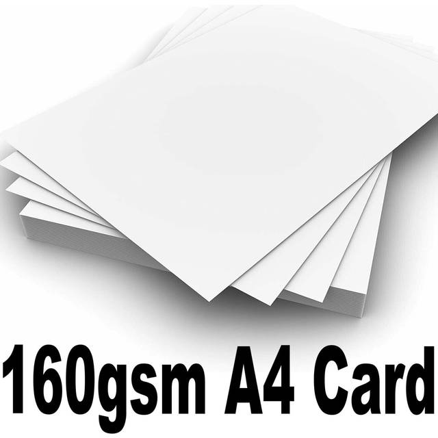 Office Depot A4 160gsm Paper / Card - 250 Sheets (One Pack) - White