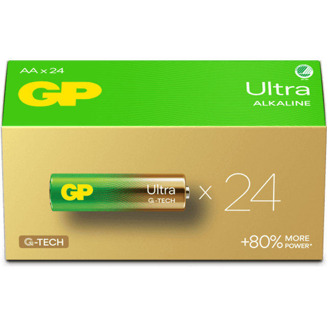 GP Batteri Ultra  AA/LR6 24-pack