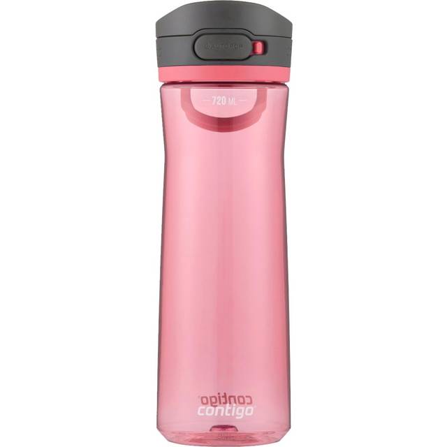 Contigo Jackson dricksflaska, stor BPA-fri vattenflaska, 100% läckagesäker och diskmaskinsäker, sportflaska för utomhusbruk för cykling, jogging, vandring, arbete, skola, 720 ml