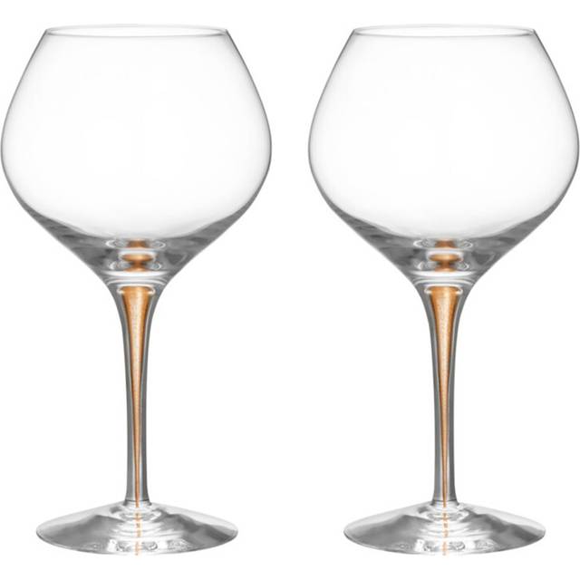 Orrefors Intermezzo Bouquet vinglas 70 cl 2-pack Guld