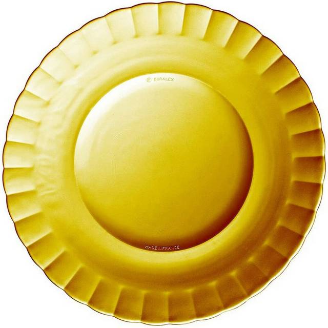 Duralex Clear Picardie Dinner Plate 26cm - Orange (26cm W X 26cm W)