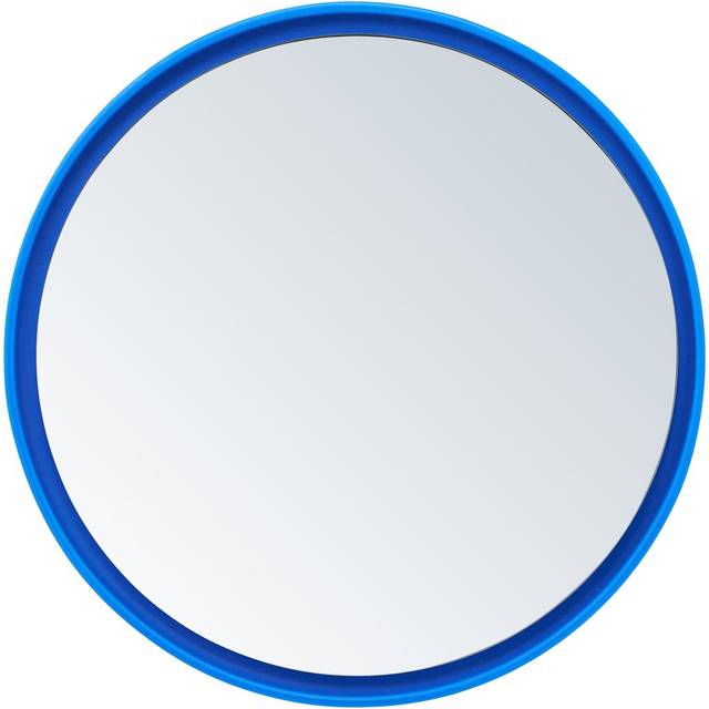 Design Letters Mirror Mirror table mirror Ø21 cm Cobalt blue