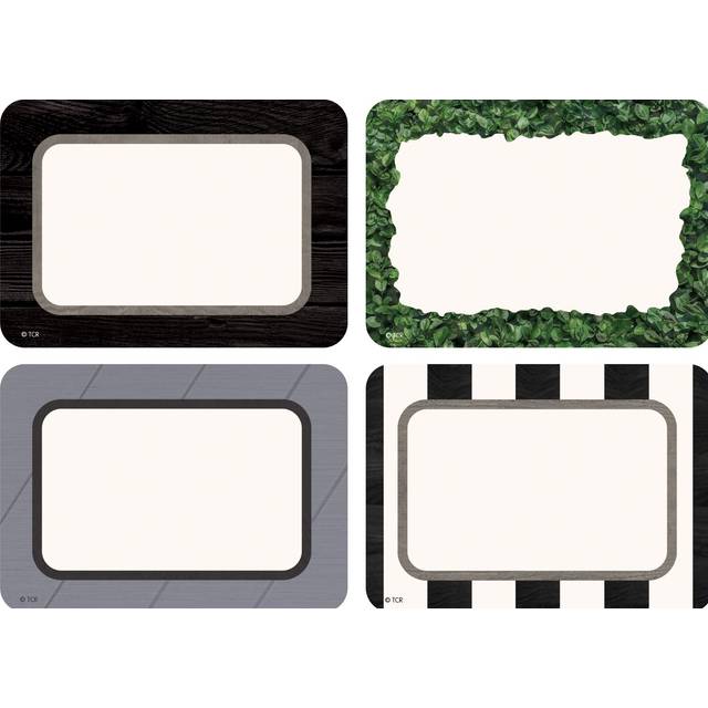 Teacher Created Resources Modern Farmhouse Name Tags/Labels - Multi-Pack  Pack of 36