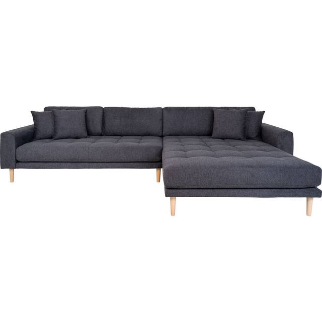 House Nordic Lido Dark Grey Sofa 290cm 4 personers