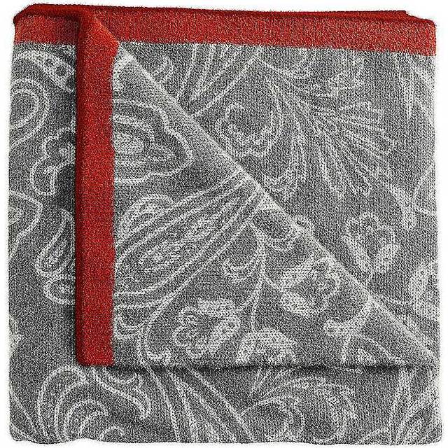 Siya Woven Throw - Red;Charcoal;Red;Charcoal (150cm W X 170cm L)