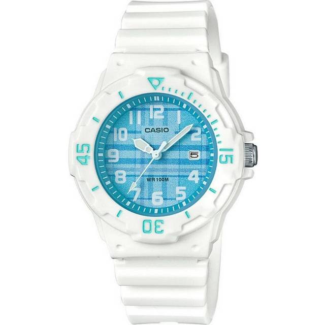 CASIO Diving Sports Waterproof Blue Analog LRW-200H-2C - Free