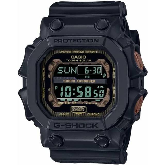Casio G-SHOCK GX-56RC-1ER Men's Analog-Digital Watch - Black Resin Strap with Rust Design