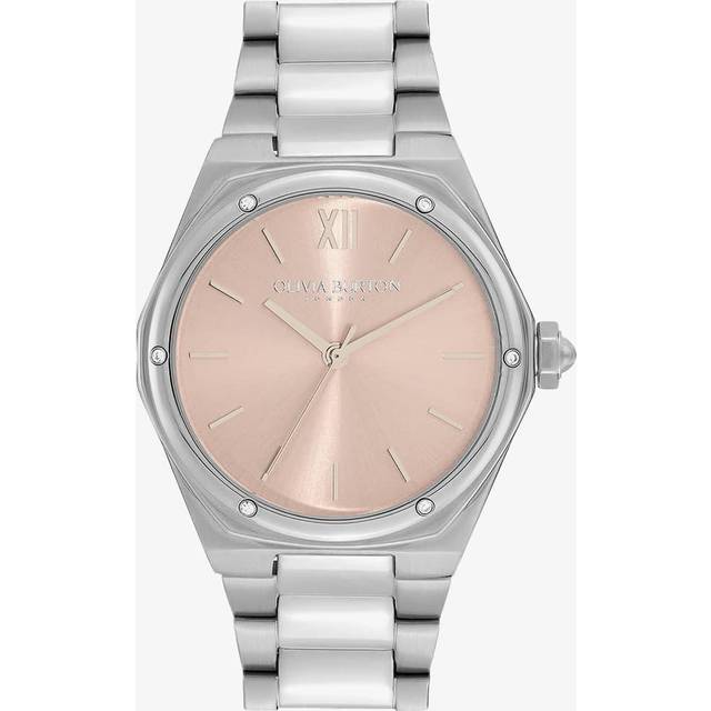 Olivia Burton Ladies' Hexa Stainless Steel Bracelet Watch