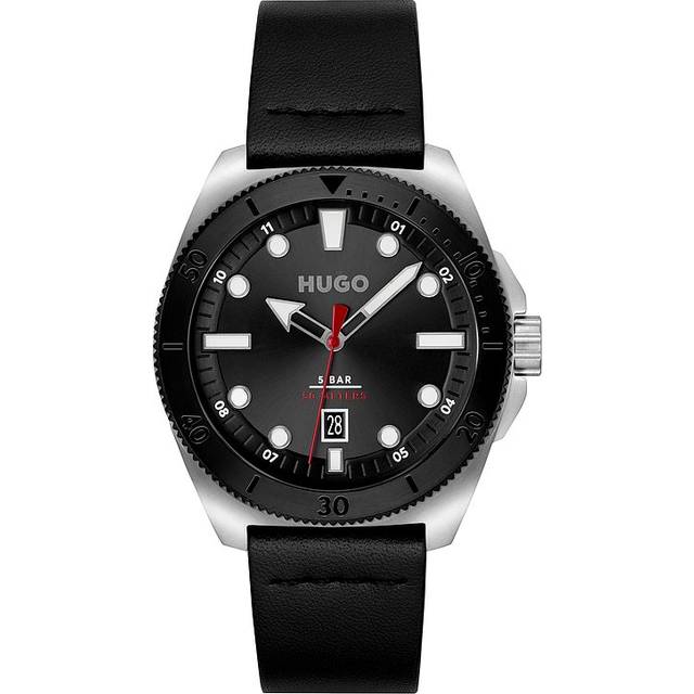 Hugo Herrenuhr 1530301 - schwarz
