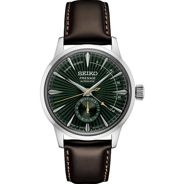 Seiko Presage Cocktail Time Midnight Mockingbird Green Dial Automatic SSA459J1 Men&#39;s Watch