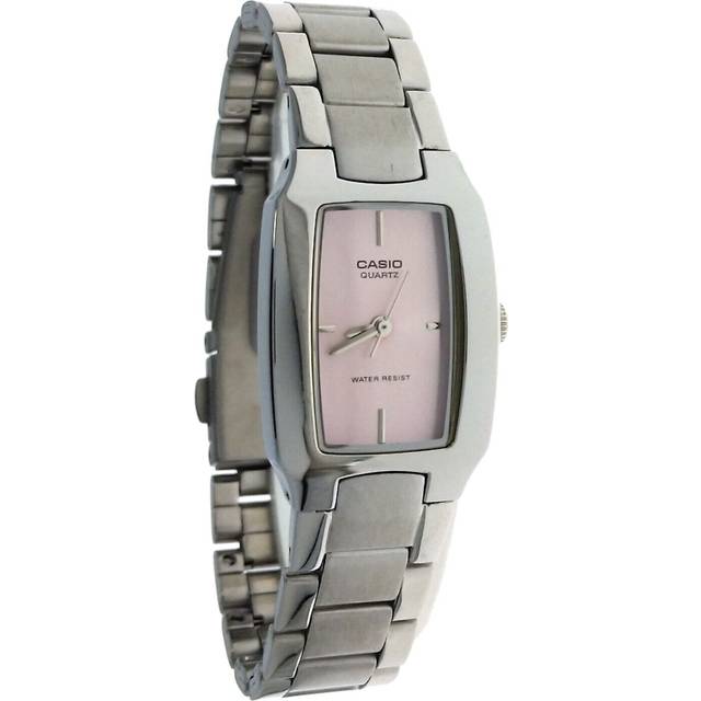 Casio Ltp-1165a-1c Enticer Series Analog Stainless Steel Black Dial Ladies Watch