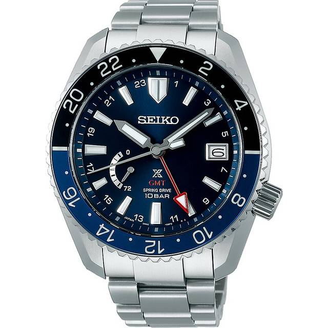 Seiko Watch Prospex LX Line GMT Mens - Blue