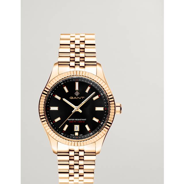 GANT Sussex Mid G171007 - Dam - 37 mm - Analogt - Quartz - Mineralglas - Black (18 mm)