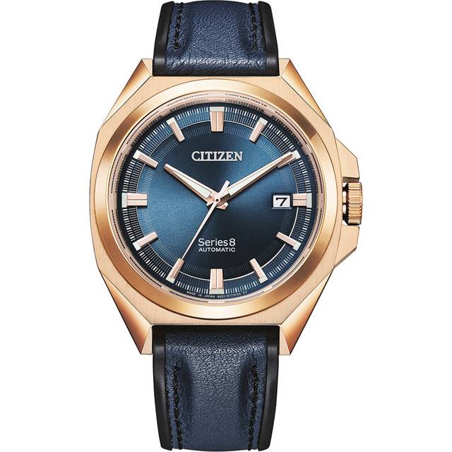 Citizen Automatisk klocka NB6012-18L, blå, Rem