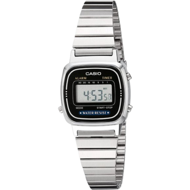 Casio Watch VINTAGE LADY STEEL LA-670WA-1