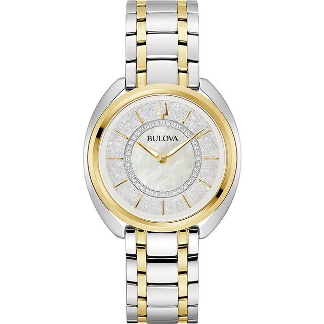Bulova Classic Duality Ladies' Two-Tone Stainless Steel Watch And Strap Box Set