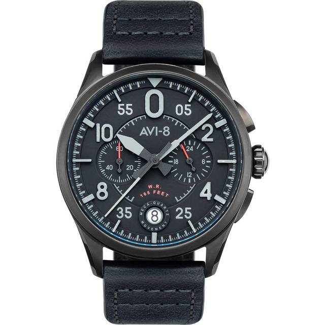 AVI-8 AV-4089-03 Spitfire Chronograph Herrenuhr 42mm 5ATM