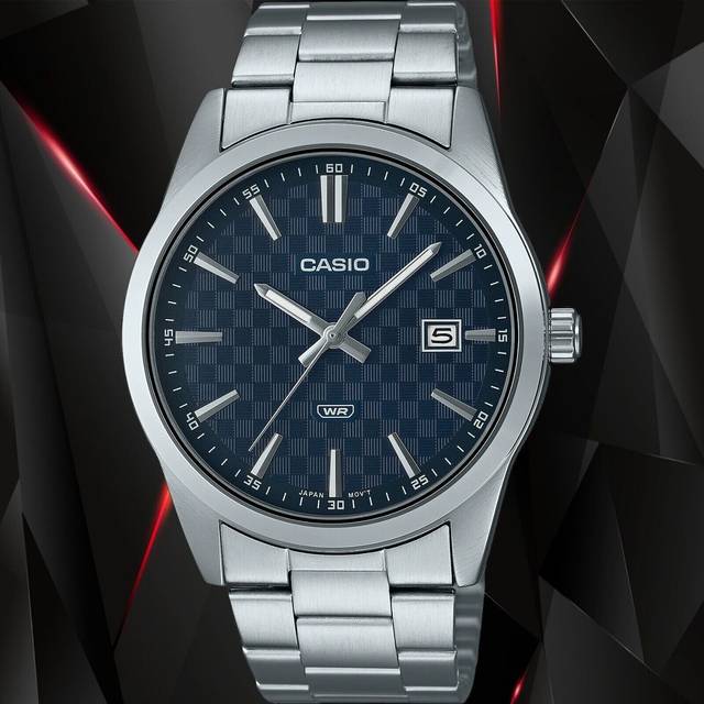 CaSio Mtp Vd03d 2audf  Mtp Vd03d 2a  Analog Men S Metal Watch MTP-VD03D-2AUDF