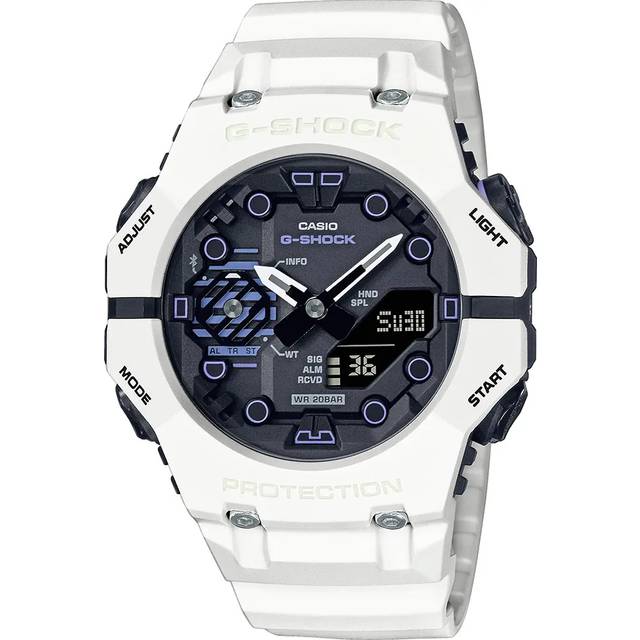 Casio G-SHOCK GA-B001SF-7AER Men's Watch – Sci-Fi World Series, Bluetooth, White