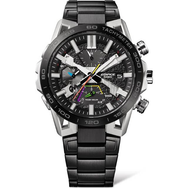 Casio Watch - Herr - EQB-2000DC-1AER - Svart Rostfritt stål - 43mm - 10 bar