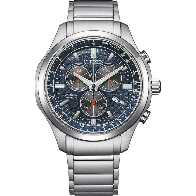 Citizen AT2530-85L Eco-Drive Titanium Chronograph Herrenuhr 43mm