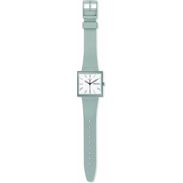 Swatch What If Square Grey Watch SO34M700