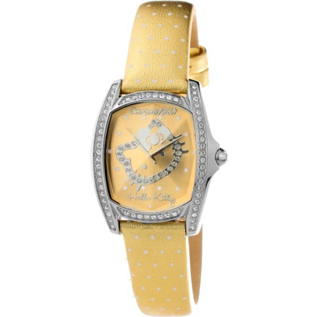Gold Leather Watch
