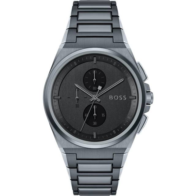 HUGO BOSS MENS WATCH 1513996 Steer Chronograph GQ - Grey