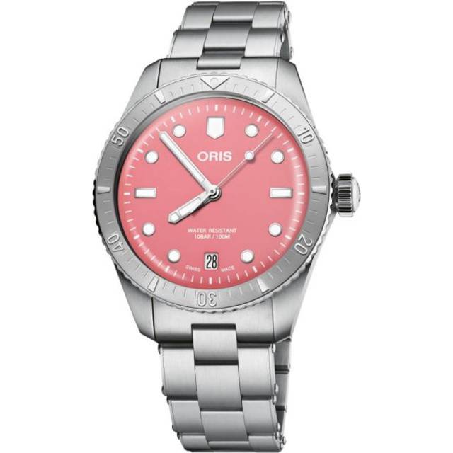 Divers Heritage 1965 38mm Unisex Watch Pink Stainless Steel