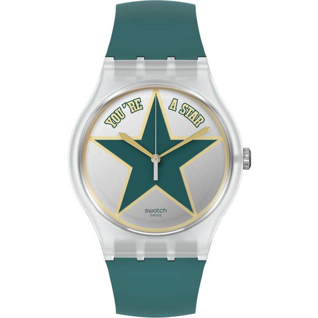 Swatch Herrenuhr SO29Z119 - transparent