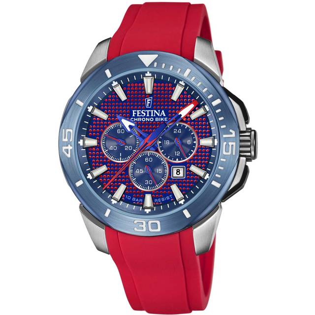 Festina F20642/2 Chronograph Bike Herrenuhr 47mm 10ATM