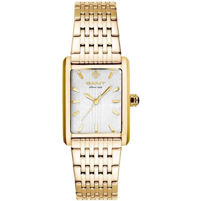 GANT Rhode Island G173002 - Dam - 24 mm - Quartz - Mineralglas - White (18 mm)