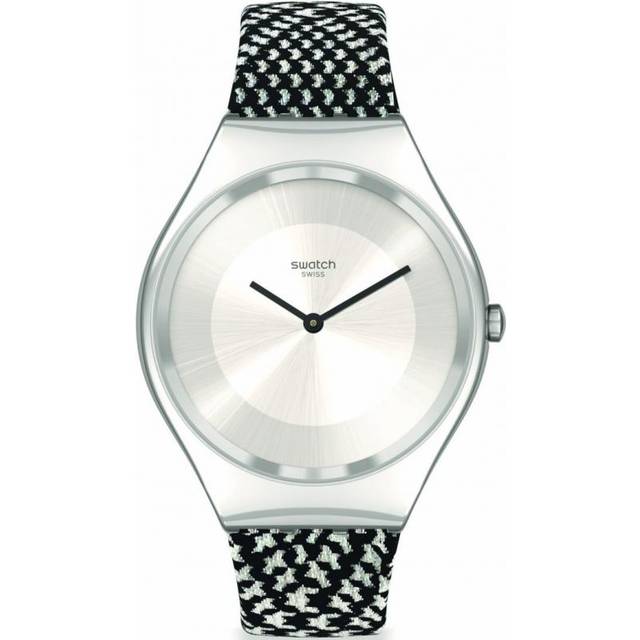 Swatch Irony Black & White Watch SYXS142 - Silver