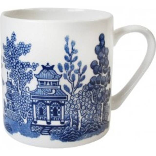 Churchill Blue Willow Venus China Mug, 340ml