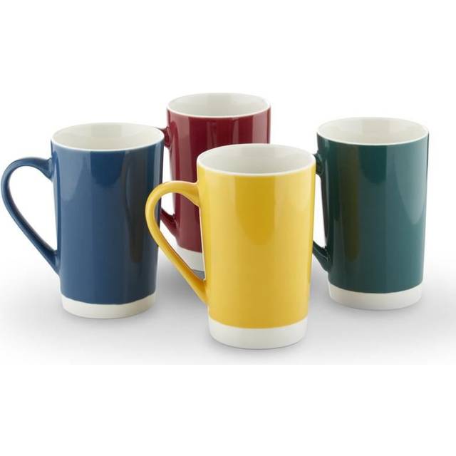 Tower Jewel Latte Mug, Set of 4, Multi