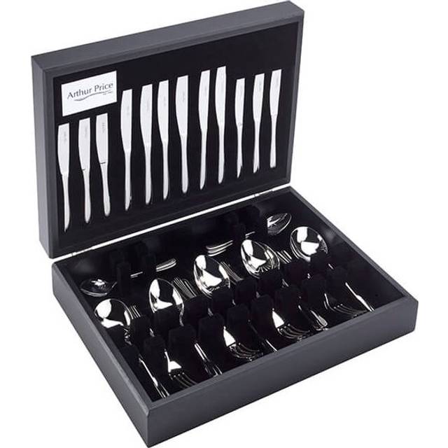 Arthur Price Signature Warwick 44 Piece 6 Person Canteen Set FREE Extra 6 Tea Spoons