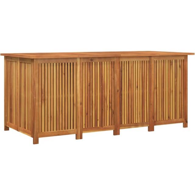 vidaXL Garden Storage Box 175x80x75cm Solid Wood Acacia, Brown