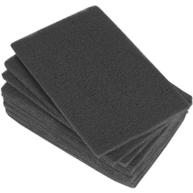 Sealey Abrasive Hand Pads Ultra Fine Pack of 10