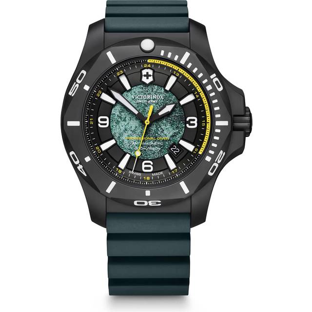 Victorinox I.N.O.X Professional Diver Limited Edition Titanium Quartz Black Rubber Strap Men's Watch 241957.1